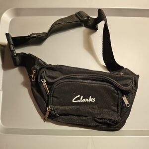 Clarks Black Old School "Hip Bag"